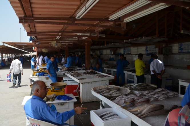 Fischmarkt in Sharjah.